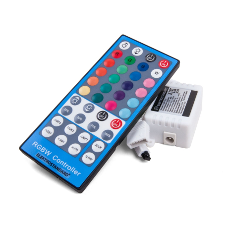 Контроллер для светодиодной ленты с пультом 5050+5050 24V 60Led 10W IP20 RGBW Elektrostandard LSC 021 (a053706) 