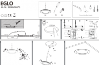 Нарушена упаковка.  <93935> Светодиодная ультратонкая встраиваемая панель Eglo Fueva-C () 96668