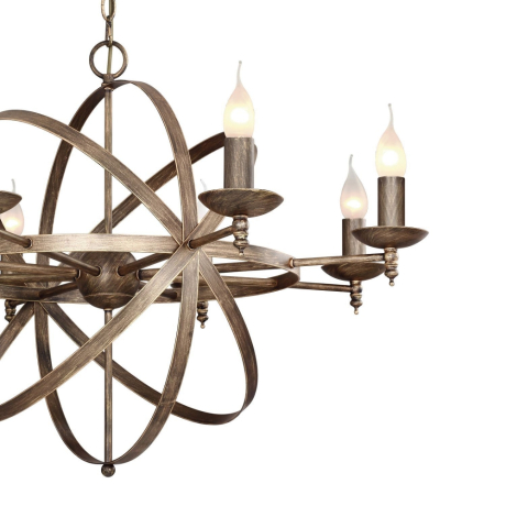 2166-8P Подвесная люстра F-Promo Uranium 