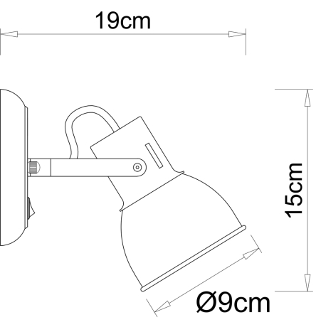 Спот Arte Lamp Jovi A1677AP-1GO 