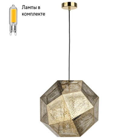 Светильник подвесной с Led лампочками в комплекте Lightstar 724162+Lamps 