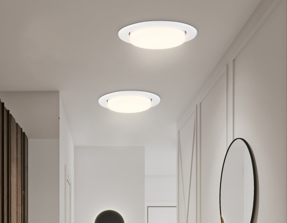 Встраиваемый светильник с лампочкой Ambrella light G10101+Lamps 