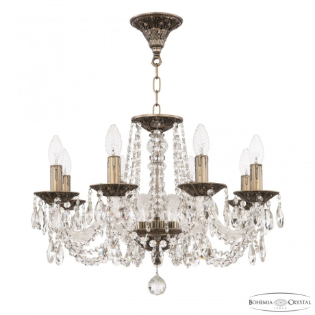 Подвесная люстра Bohemia Ivele Crystal AL1602 AL16302/8/195 SGB 