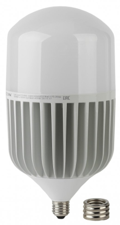 Лампа светодиодная ЭРА E40 100W 6500K матовая LED POWER T160-100W-6500-E27/E40 Б0032090 