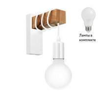 Настенный светильник с лампочкой Eglo 33162+Lamps