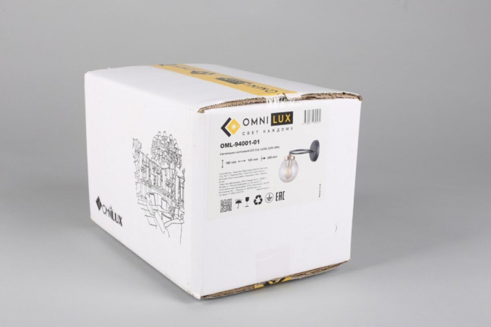 OML-94001-01 Бра Omnilux Sorrento 