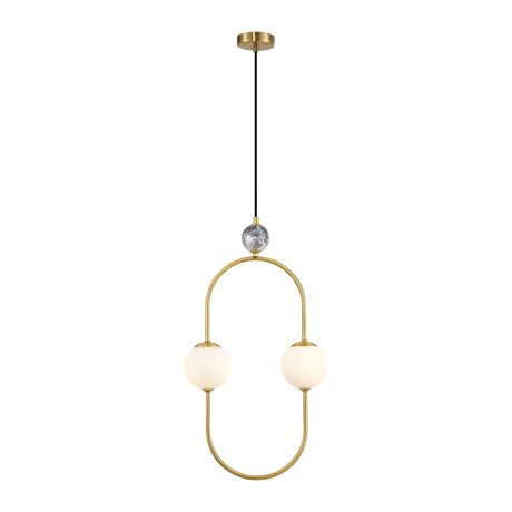 Светильник подвесной с Led лампочками в комплекте Favourite 3009-2P+Lamps 