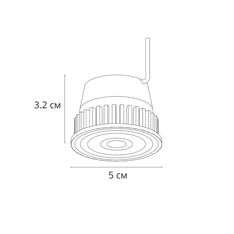 Нарушена упаковка! <648925> Светодиодный модуль диммируемый Arte Lamp ORE A22071-3K