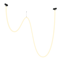 Трековый светильник 100W 3000К для магнитного шинопровода Maytoni Technicall Tau TR101-2-100W3K-B