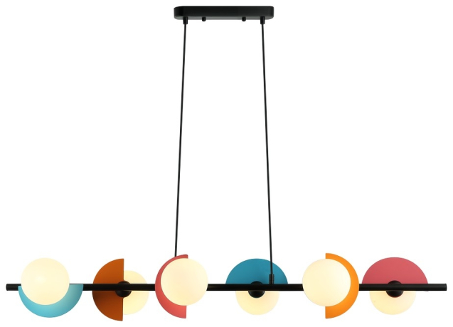 Подвесной светильник в комплекте с LED лампами G9. Интерьер - Кафе, рестораны. Комплект от Lustrof №679617-702006 