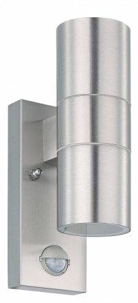 Уличный настенный светильник с датчиком движения Eglo Riga 32898