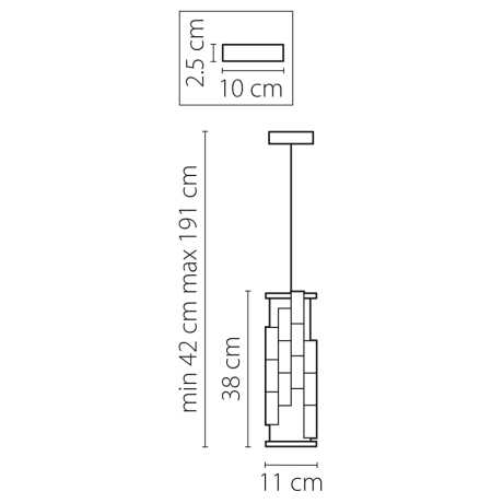 Подвесной светильник Limpio Lightstar с поддержкой Маруся, 722030 