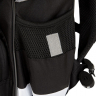 Нарушена упаковка!  <712387> Рюкзак Schoolformat BASIC ОТКРЫТЫЙ КОСМОС 13 л черн. 38х28х16 жестк. каркас 1 отд. молния держатель д/карточек, брелок, д/мальчиков РЮКЖК-ОК (247703)