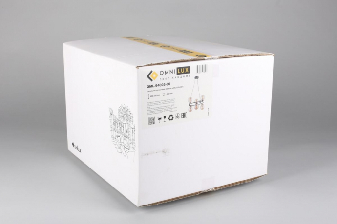 OML-94003-06 Подвесная люстра Omnilux Sorrento 