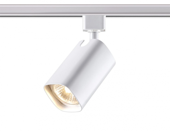 Однофазный светильник для шинопровода с лампочкой Novotech 370552+Lamps 