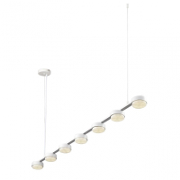 8265/7 COMFI LN26 металл, белый Светильник подвесной GX53 LED 7*7W 220V TORINA LUMION