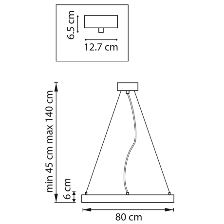 Подвесной светильник Lightstar Saturno 748033 