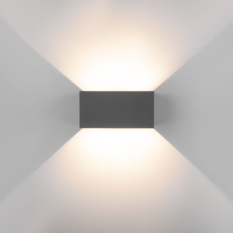 Уличный светодиодный светильник IP54 Elektrostandard Winner Double 35137/W серый (a057135)