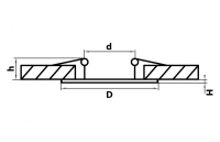 Встраиваемый светодиодный светильник Lightstar Forto 223502