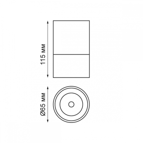 Точечный светильник со светодиодной лампочкой GU10, комплект от Lustrof. №196325-647111 