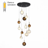 Люстра подвесная с Led лампочками в комплекте ST Luce SL1183.543.12+Lamps 