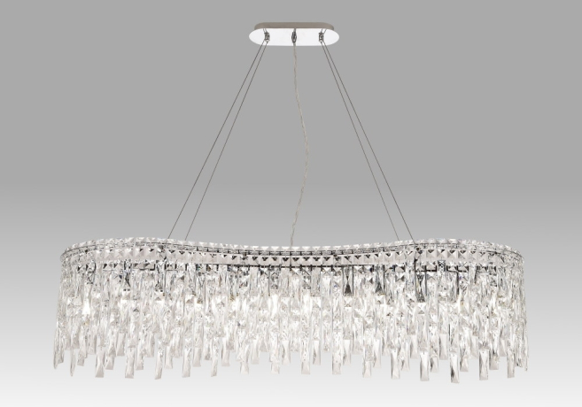 Подвесная люстра Crystal Lux Abril SP12 L1200 