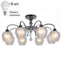 Люстра потолочная с лампочками Omnilux OML-53607-08+Lamps