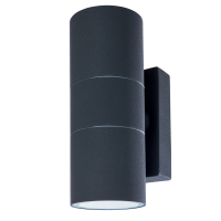 Уличный настенный светильник Arte Lamp Sonaglio A3302AL-2GY