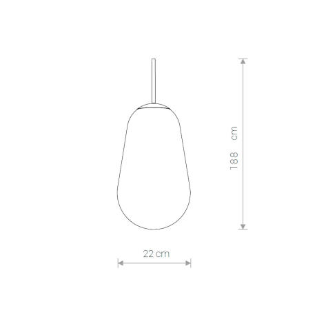 Подвесной светильник Nowodvorski Pear 8672 