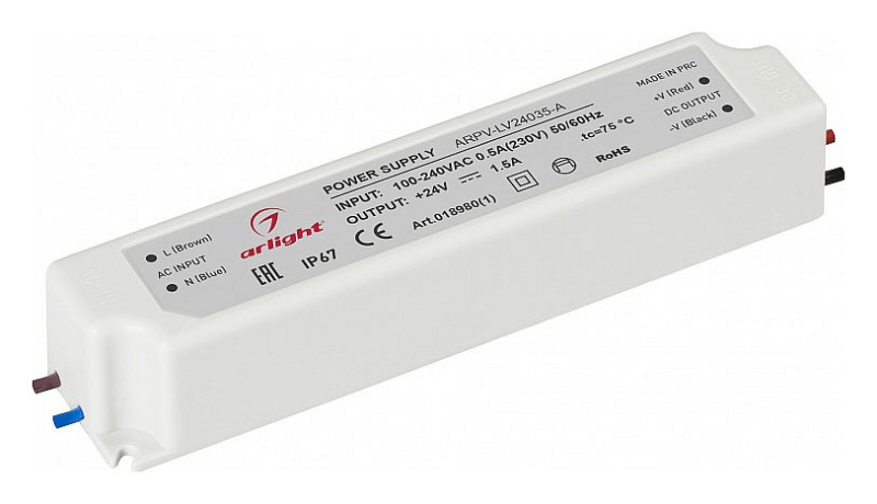 Блок питания с проводом Arlight ARPV-LV 018980(1) 