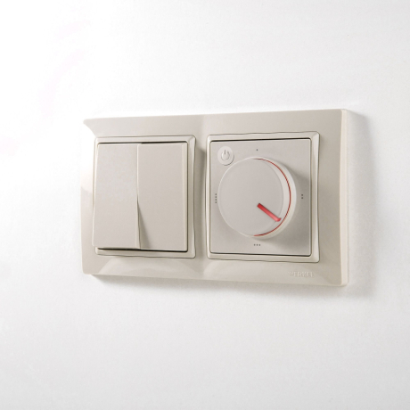 Рамка на 2 поста (слоновая кость, basic) Werkel W0022003