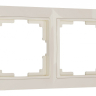Рамка на 2 поста Werkel Snabb Basic (слоновая кость) W0022003
