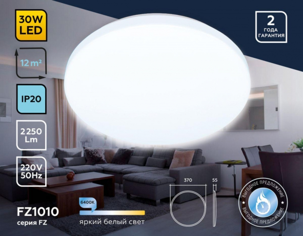 Потолочный светильник Ambrella light Air FZ1010 