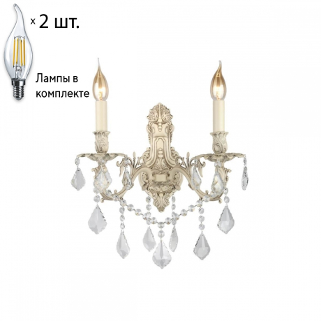 Бра с лампочками Omnilux OML-74401-02+Lamps 