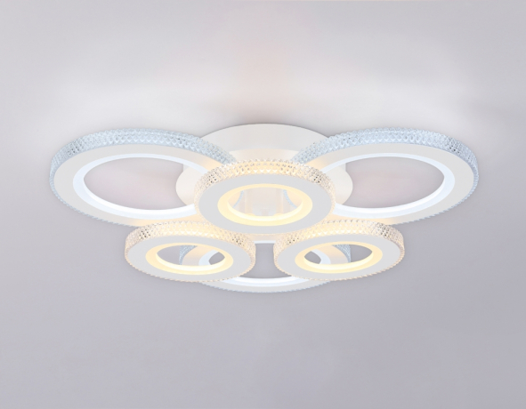 Потолочный светодиодный светильник с пультом Ambrella light ACRYLICA OriginalFA8872 