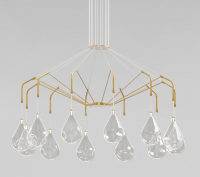 Подвесная люстра Eurosvet  201002/12 латунь Smart