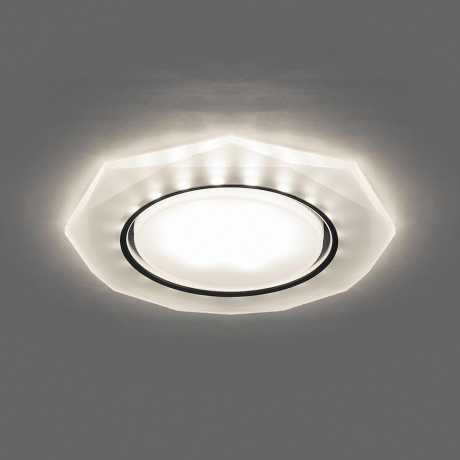 Встраиваемый светильник с LED подсветкой Feron CD5021 (32660) 