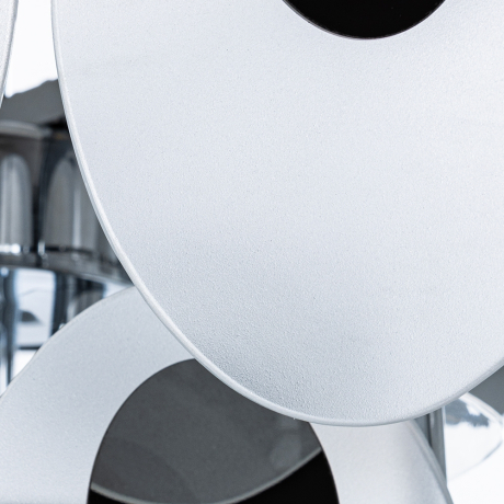 Подвесная люстра в гостиную с 7 LED лампами. Комплект от Lustrof №618729-709253 