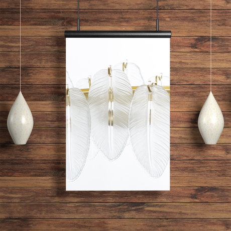 Люстра подвесная с лампочками Arte lamp A4052SP-12SG+Lamps