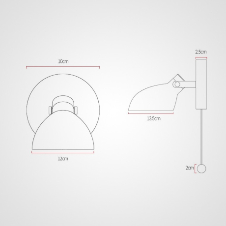 Бра Onder Grey ImperiumLoft ONDER01 (204451-26) 