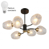 Люстра на штанге с лампочками Omnilux OML-67807-06+Lamps 