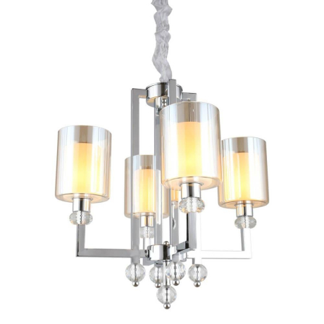 Люстра подвесная с лампочками Omnilux OML-79903-04+Lamps 