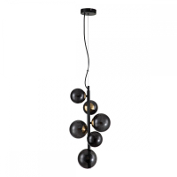 Подвесной светильник Indigo Molecola 11018/6P Black