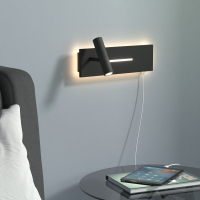 Настенный светодиодный светильник Elektrostandard Tuo LED черный (MRL LED 1117) (a058495)