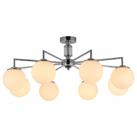 Люстра на штанге ILLUMICO IL0064 IL0064-8C-79 CR 