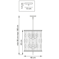 Подвесной светильник Lightstar Firenze 725163