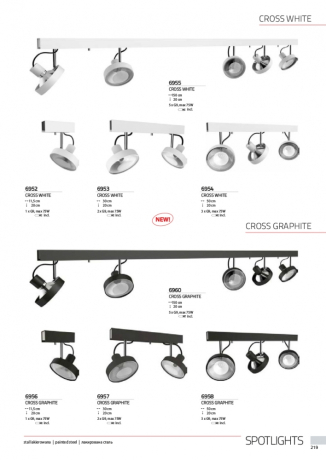 Светильник спот с Led лампочками в комплекте Nowodvorski 6957+Lamps 