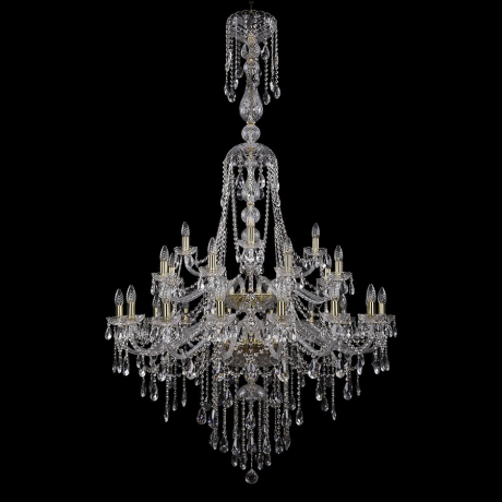 1415/16+8+4/400/XL-185/2d/G Подвесная люстра Bohemia Ivele Crystal 