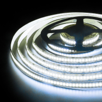 5м. Светодиодная лента холодного цвета 6500K 2835, 24W, 24V, 240LED/m, IP20 Elektrostandard (a052981)