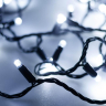 10м. Уличная гирлянда нить холодный свет Ardecoled 230V ARD-String-Classic-10000-Black-100Led-Std White (25796)